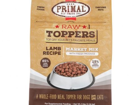 Primal Raw Dog Food Market Mix Lamb Recipe 5lb Cheap