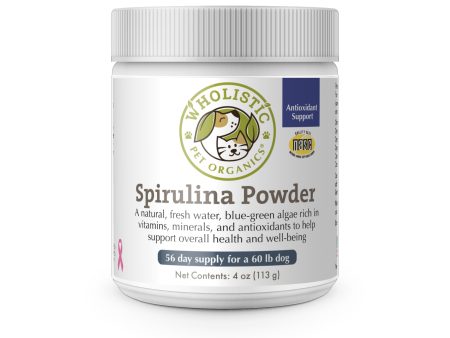 Wholistic Pet Organics Spirulina Powder 4oz Online