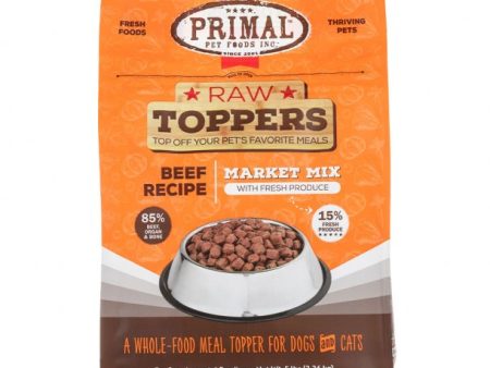 Primal Raw Dog Food Market Mix Beef Recipe 5lb Online