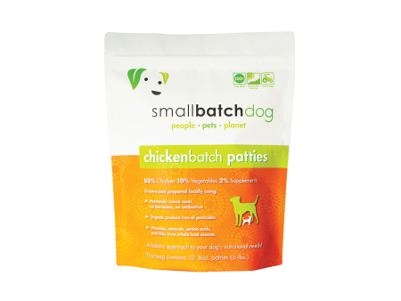 SmallBatch Raw Dog Food Chicken Patties Discount