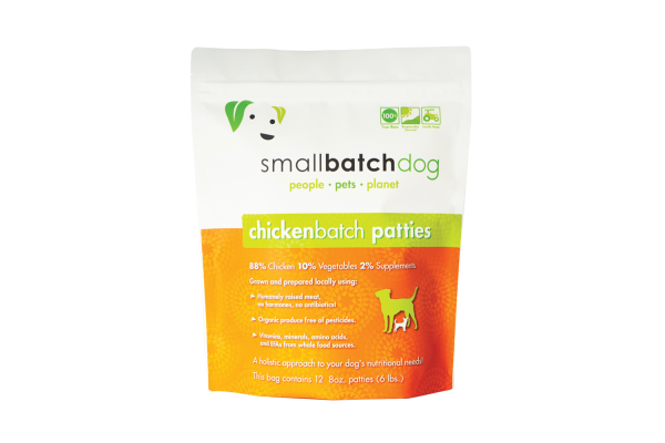 SmallBatch Raw Dog Food Chicken Patties Discount