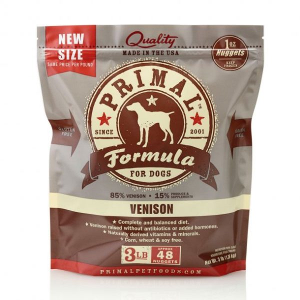 Primal Raw Dog Food Venison Discount