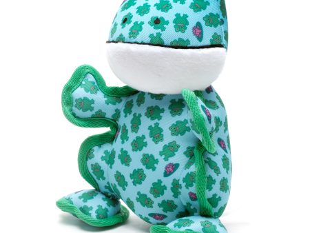 Worthy Dog Plush Toy Frog on Sale