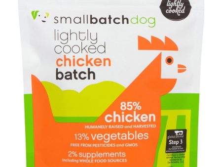 SmallBatch Lightly Cooked Dog Food Chicken Online