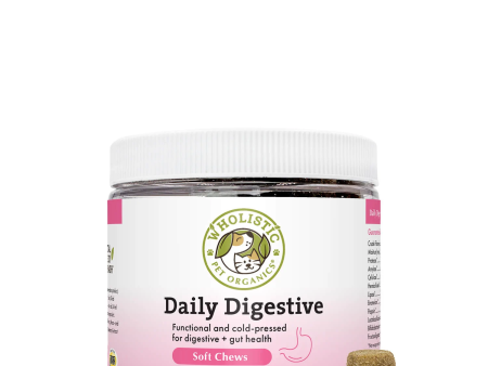 Wholistic Pet Organics Daily Digestive Soft Chews For Cheap