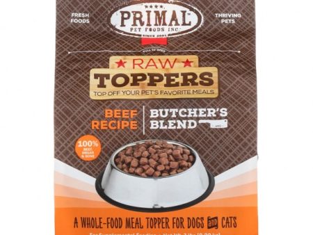 Primal Raw Dog Food Butchers Blend Beef Recipe 2lb Fashion