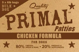 Primal Raw Dog Food Chicken on Sale