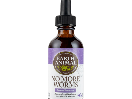 Earth Animal No More Worms 2oz Supply