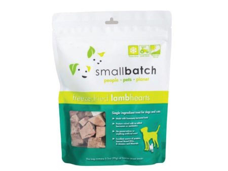 SmallBatch Freeze Dried Lamb Hearts 3oz For Sale