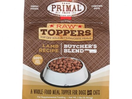 Primal Raw Dog Food Butchers Blend Lamb Recipe 2lb Discount