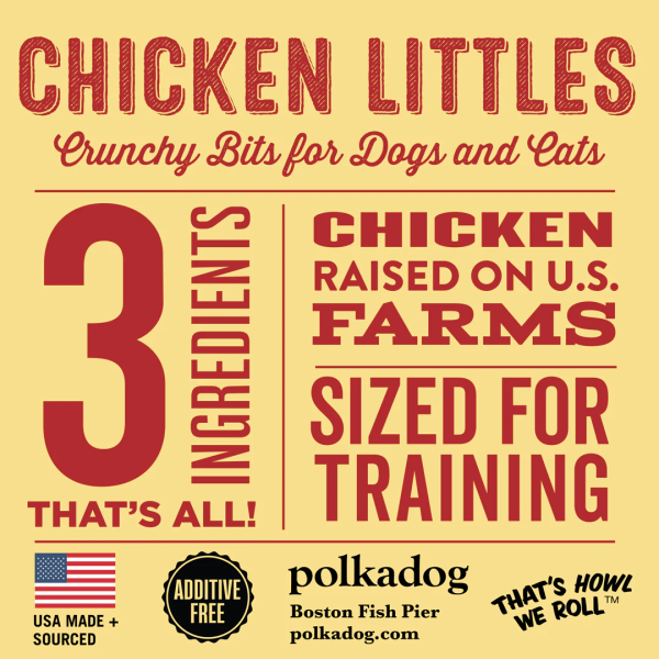 Polkadog Chicken Littles Training Bits 2oz Online now