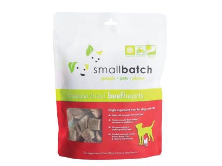 SmallBatch Freeze Dried Beef Hearts 3oz Cheap