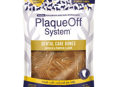 Plaque Off Chicken & Pumpkin Dental Treats 17oz For Sale