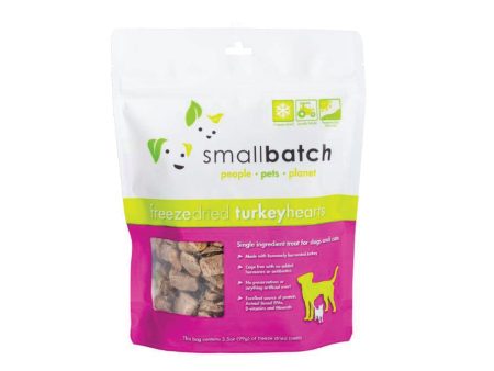 SmallBatch Freeze Dried Turkey Hearts 3oz Online