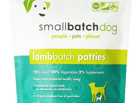 SmallBatch Raw Dog Food Lamb Patties Online Sale