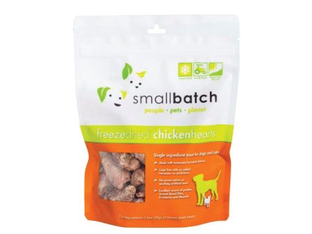 SmallBatch Freeze Dried Chicken Hearts 3oz Discount