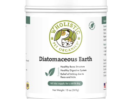 Wholistic Pet Organics Diatomaceous Earth 13oz For Cheap