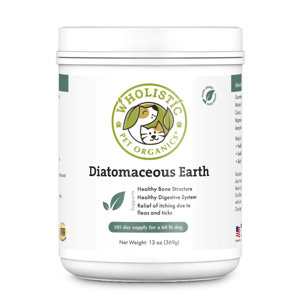 Wholistic Pet Organics Diatomaceous Earth 13oz For Cheap