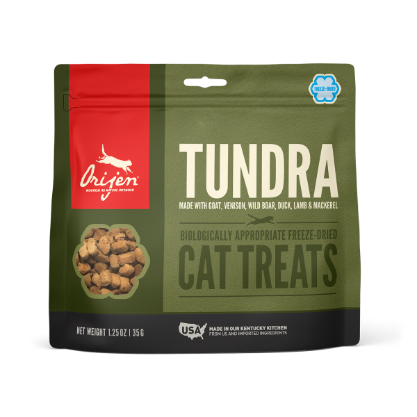 Orijen Freze Dried Cat Treats Tundra 1.25oz Fashion