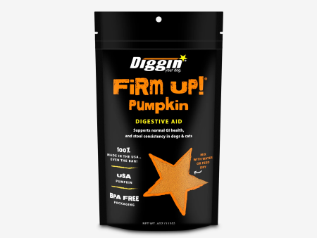 Diggin Your Dog Firm Up Pumpkin Supplement Sale