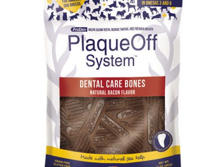 Plaque Off Bacon Dental Treats 17oz Fashion