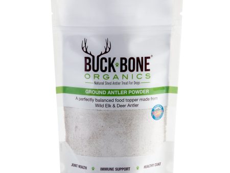 Buck Bone Organics Ground Antler Powder 4oz Supply