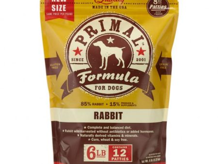 Primal Raw Dog Food Rabbit on Sale