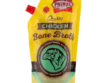 Primal Raw Chicken Bone Broth 20oz For Cheap