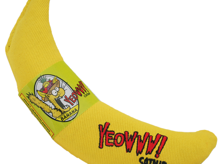 Yeowww Catnip Banana Toy Sale