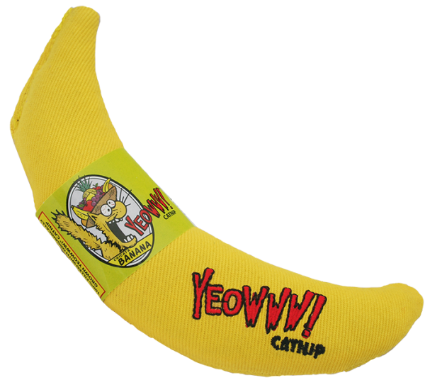 Yeowww Catnip Banana Toy Sale