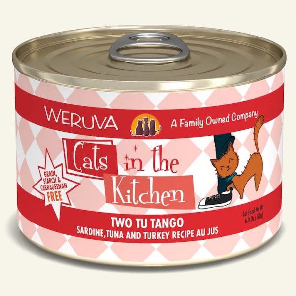 Weruva Canned Cat Food Two Tu Tango 6oz Fashion