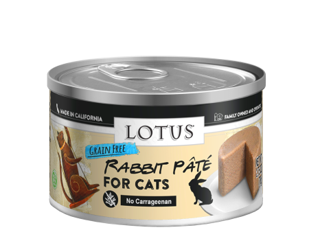 Lotus Canned Cat Food Rabbit Pate Sale