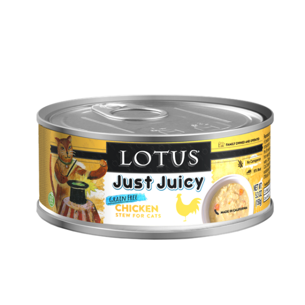 Lotus Canned Cat Food Just Juicy Chicken Stew Online Hot Sale