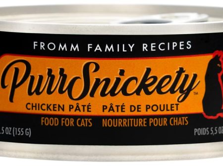 Fromm Canned Cat Food Perfectly Pate Chicken 5.5oz For Discount