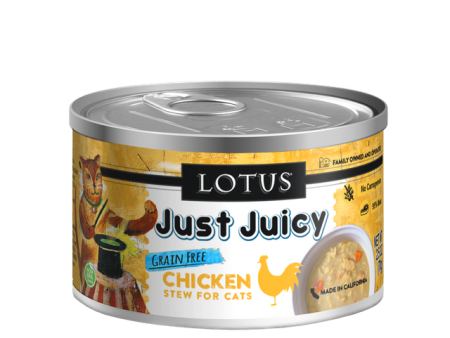 Lotus Canned Cat Food Just Juicy Chicken Stew Online Hot Sale