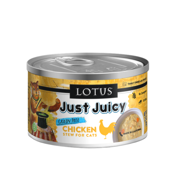 Lotus Canned Cat Food Just Juicy Chicken Stew Online Hot Sale