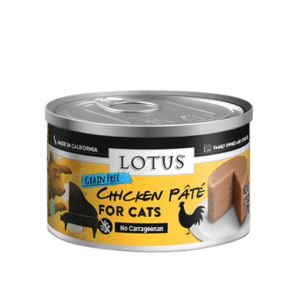 Lotus Canned Cat Food Chicken Pate on Sale