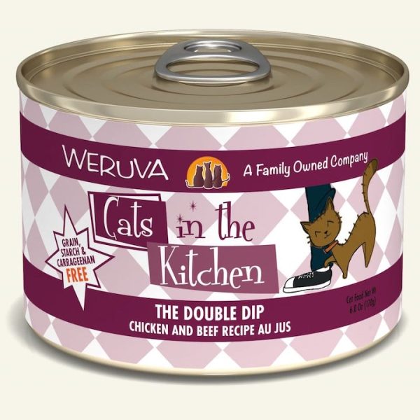 Weruva Canned Cat Food Double Dip on Sale