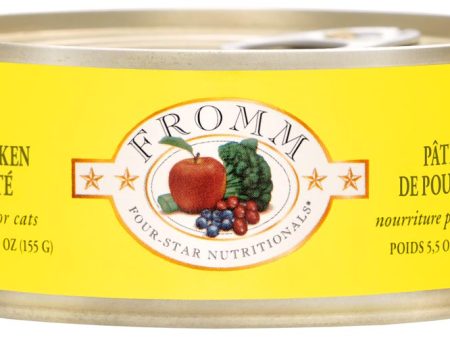 Fromm Canned Cat Food Chicken Pate 5.5oz Discount