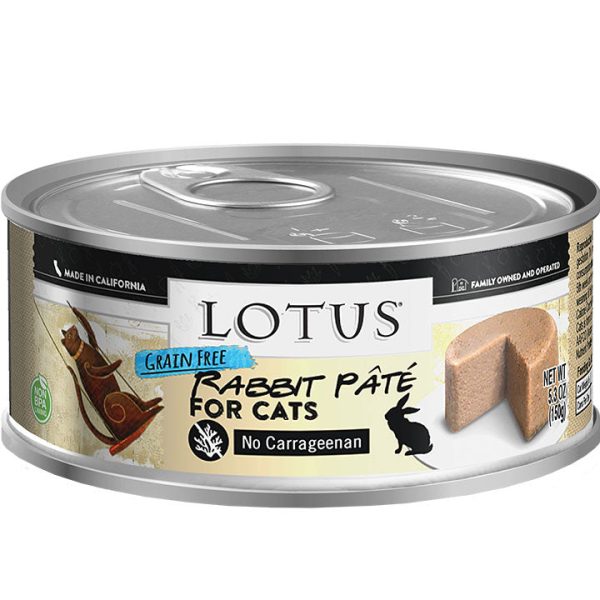 Lotus Canned Cat Food Rabbit Pate Sale