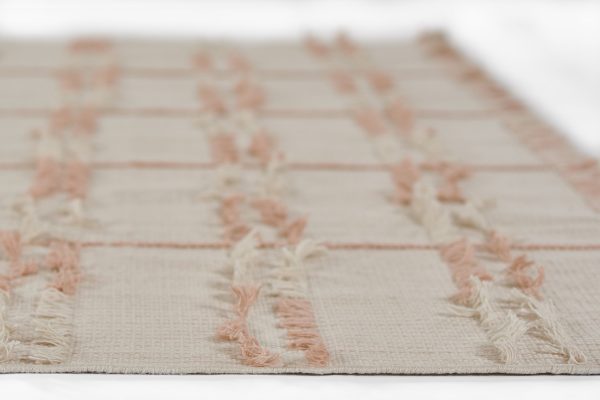 Momeni Serena SRN-1 Pink Contemporary Hand Woven Rug Online now