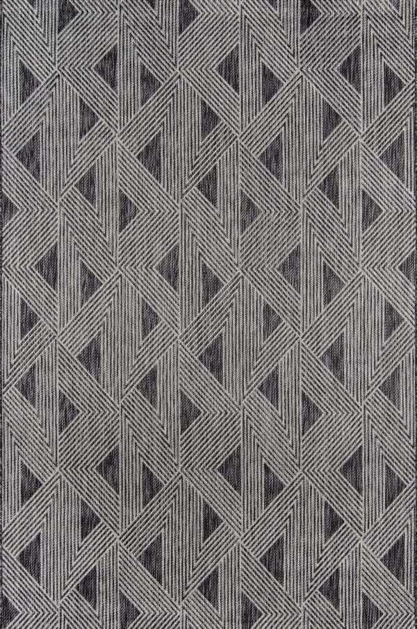 Novogratz Villa VI-06 Charcoal Contemporary Machine Made Rug Supply