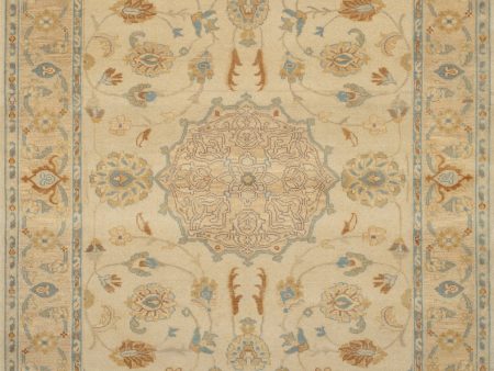 Momeni Shalimar SL-02 Beige Traditional Hand Knotted Rug on Sale