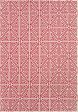 Momeni Baja BAJ-4 Red Contemporary Machine Made Rug Online Hot Sale