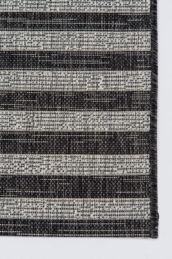 Novogratz Villa VI-07 Charcoal Contemporary Machine Made Rug Online now