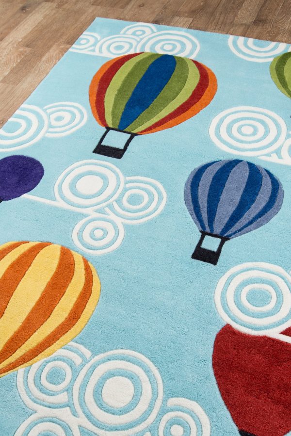 Momeni Lil Mo Whimsy LMJ20 Multi Contemporary Hand Tufted Rug Online Hot Sale