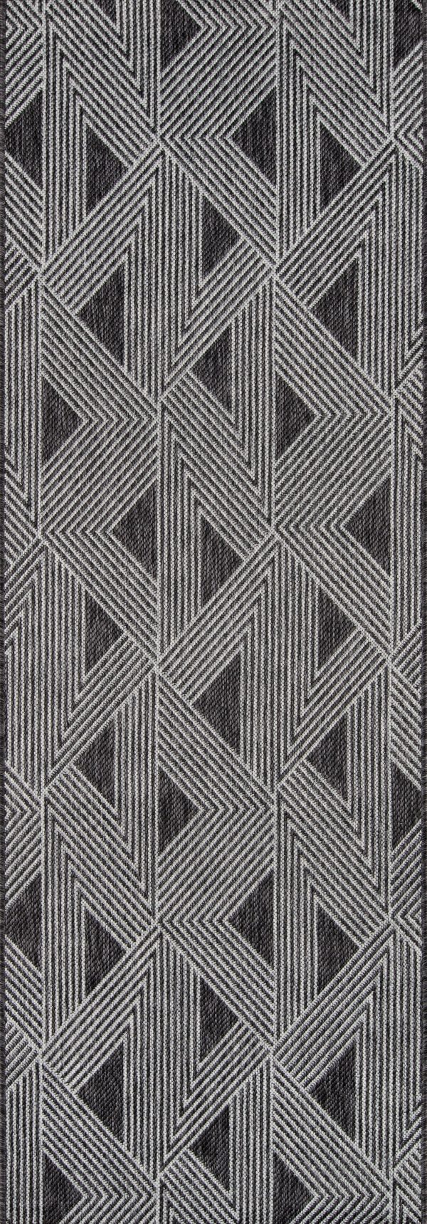 Novogratz Villa VI-06 Charcoal Contemporary Machine Made Rug Supply