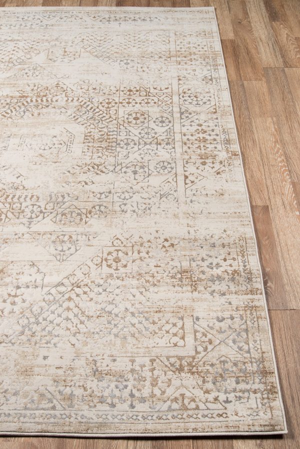 Momeni Juliet JU-02 Beige Traditional Machine Made Rug For Cheap