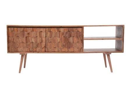 Moes Home Media Units O2 Natural  Mid-Century Modern Furniture Online now