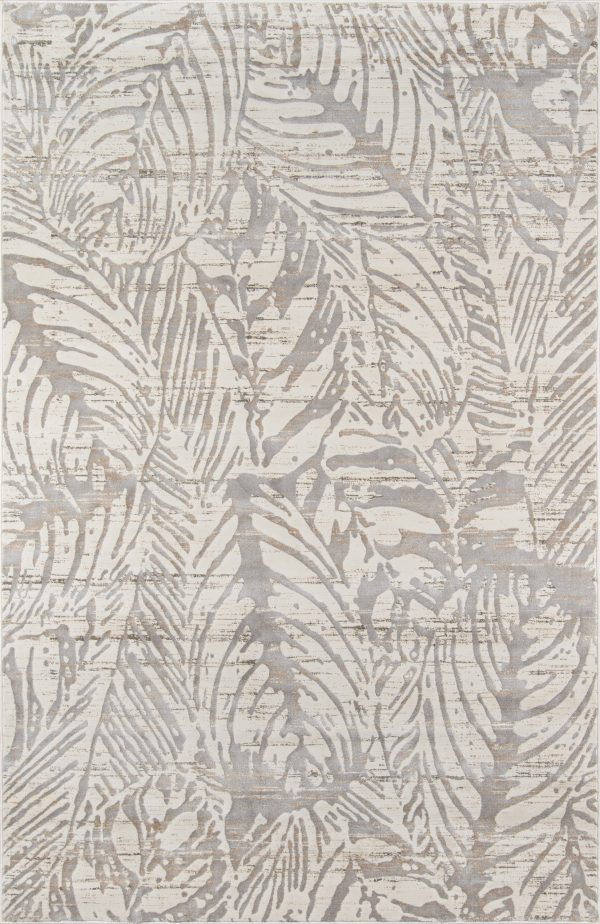 Momeni Juliet JU-06 Beige Transitional Machine Made Rug Discount